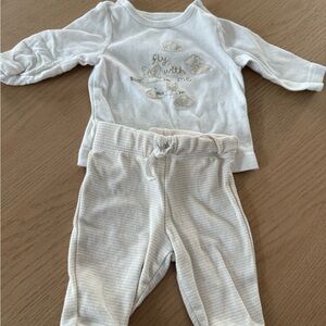Carter's Cream Kids Pajama Set